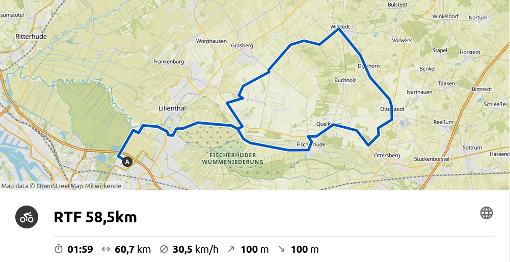 2025 Roland RTF 58km Komoot