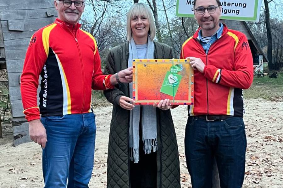 Rot-Gold spendet Euro 1.000,- an das SOS-Kinderdorf Worpswede